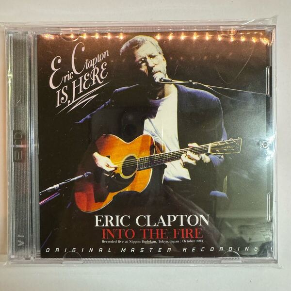 ERIC CLAPTON / INTO THE FIRE (2CD) definitive edition これぞパーフェクト!ぜひ聴いていただきたい逸品!後悔させません。限定プラケ
