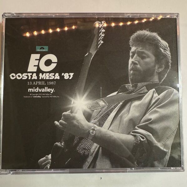 ERIC CLAPTON : COSTA MESA ‘87 (3CD) スーパーオーディエンス録音盤!1987年エリック41歳のプレイを聴け!mid valley records 限定特価!