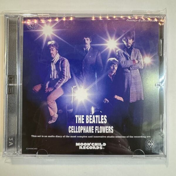 THE BEATLES / CELLOPHANE FLOWERS (2CD) Monnchild Records 全51曲収録の裏アンソロジーとも言うべきマニアも唸らせる楽しい編集盤!