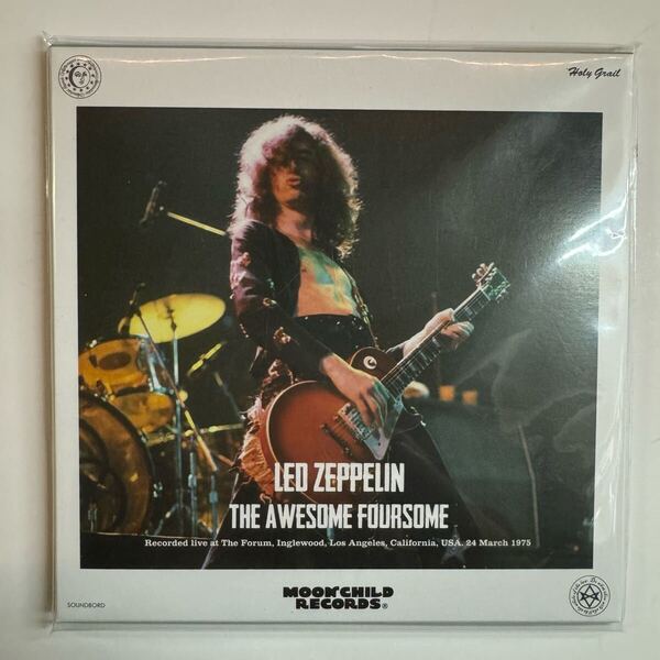 LED ZEPPELIN / THE AWESOME FOURSOME (3CD) moonchild records ltd version 廃盤