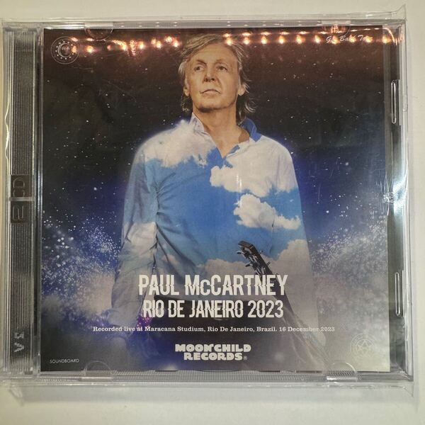 Paul McCartney / RIO DE JANEIRO 2023 (2CD) 久々のMoonchild Recordsからの新作です!2023年リオ公演のSBD完全収録盤!デニーレイン追悼