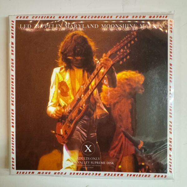 LED ZEPPELIN / MARYLAND MOONSHINE MATRIX (3CD) 1977年メリーランド四日間のSBD×AUDマトリクスを収録!しかも四日間からのベスト選曲!