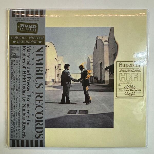 PINK FLOYD / WISH YOU WERE HERE Nimbus Records Supercut 高音質盤の最高峰ニンバスレコード!CD化帯付き紙ジャケット!