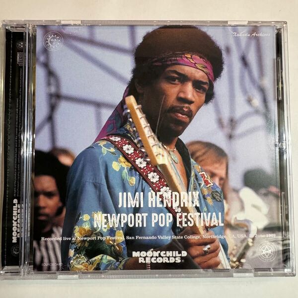 JIMI HENDRIX / NEWPORT POP FESTIVAL (CD) moonchild records サウンドボード音源★1969年ライヴ!プレスCD