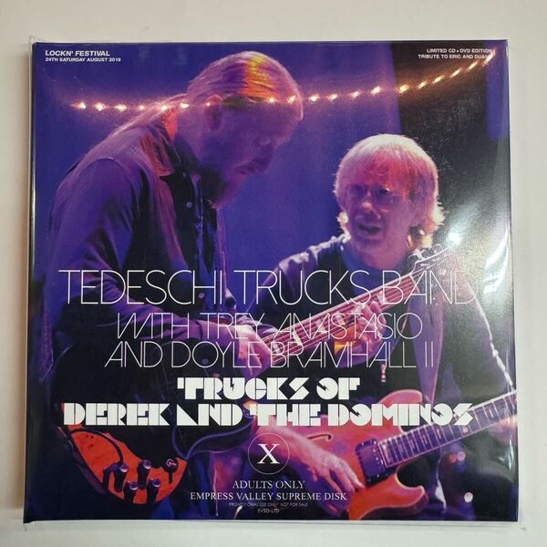 TEDESCHI TRUCKS BAND WITH TREY ANASTASIO & DOYLE BRAMHALL ll / TRUCKS OF DEREK & THE DOMINOS (2CD+Bonus disk) レイラ完全再現!