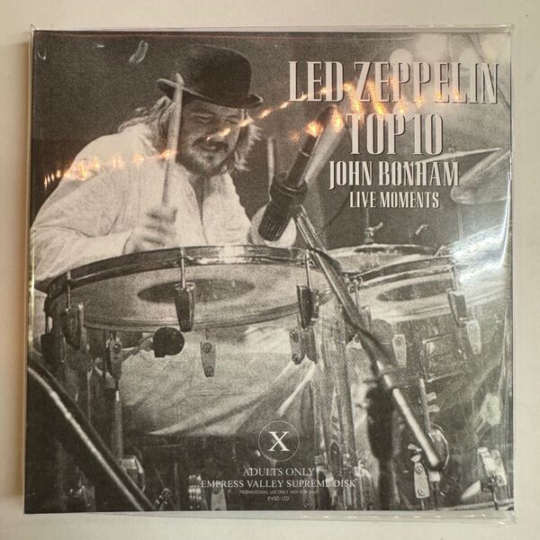 LED ZEPPELIN / TOP 10 JOHN BONHAM LIVE MOMENTS (2CD) ボンゾの名演集トップ10を集めた好企画盤!こんな演奏してたんだ!と分かる10曲。
