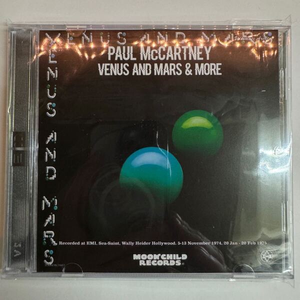 PAUL McCARTNEY & THE WINGS / VENUS AND MARS & MORE (3CD) moonchild records やはりヴィーナスアンドマーズは人気ですな。