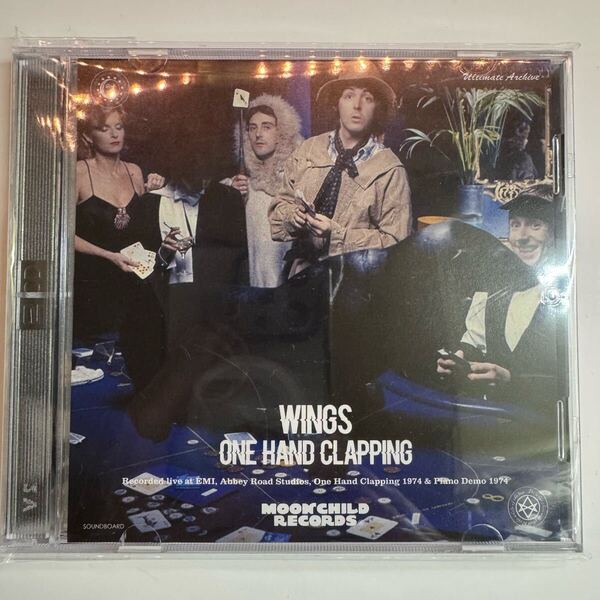 PAUL McCARTNEY WINGS / ONE HAND CLAPPING (2CD) Moonchild Records 定番音源★1974年ツアーリハとピアノデモ★