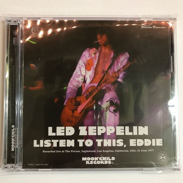 LED ZEPPELIN / LISTEN TO THIS, EDDIE - Winston Remaster - (3CD) 誰もが絶対通る道!通称エディ!コスパ最強!
