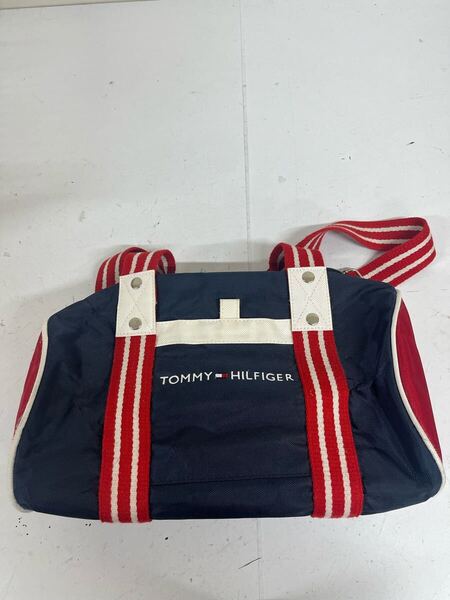 送料無料☆TOMMY HILFIGER トミーヒルフィガー☆ミニボストンバッグ☆ネイビー #60515mtML4