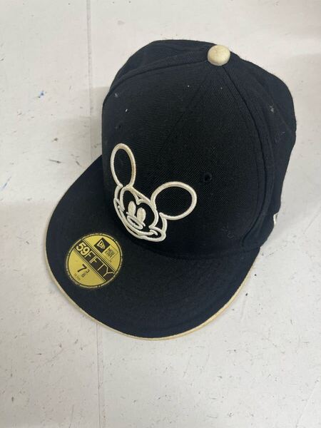 送料無料☆New ERA ニューエラ 59FIFTY☆キャップ 帽子 ミッキー 黒 ブラック #70515mtCAPA