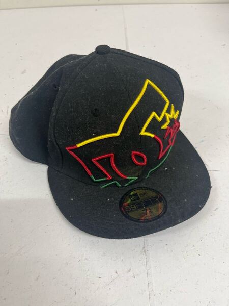 送料無料☆New Era ニューエラ☆キャップ 帽子 59FIFTY☆黒 ブラック 59.6cm #70515mtCAPA