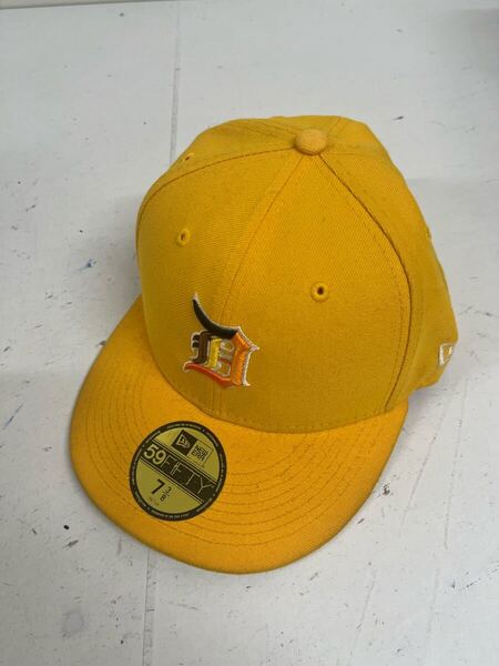 送料無料☆New ERA ニューエラ☆キャップ 帽子 59FIFTY 黄色 イエロー 58.7cm #70515mtCAPA