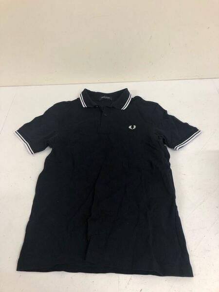 送料無料★FRED PERRY フレッドペリー★半袖Tシャツ ポロシャツ★メンズ Mサイズ★ネイビー★トップス#70523sj110