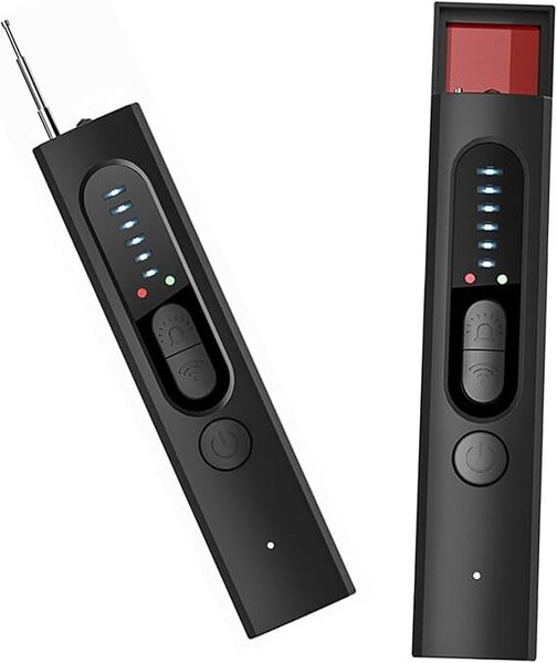 Juckier 盗聴器発見機 隠しカメラ検知器 GPS探知機 6モード高精度 赤外線/Wi-Fi/電波/磁気/レンズ反射検出 超広帯域1MHz-6.5GHz 0521