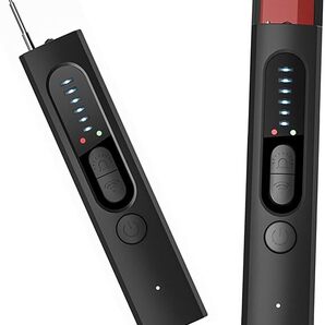 Juckier 盗聴器発見機 隠しカメラ検知器 GPS探知機 6モード高精度 赤外線/Wi-Fi/電波/磁気/レンズ反射検出 超広帯域1MHz-6.5GHz 0521