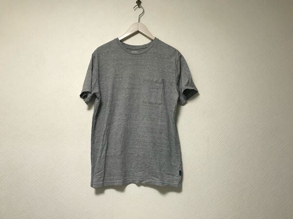 本物ターンミーオンTURNMEONコットンポケットプリント半袖TシャツメンズサーフアメカジミリタリーストリートスケーターワークM日本製