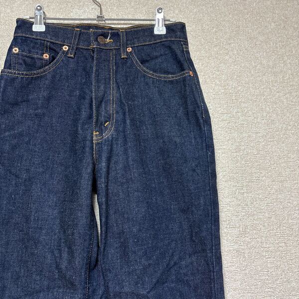 90s 【レディースデニム】 levi's リーバイス 519 W519-02 刻印359 濃紺 ハイウエスト デニムパンツ ジーンズ w28 レディースMサイズ相当