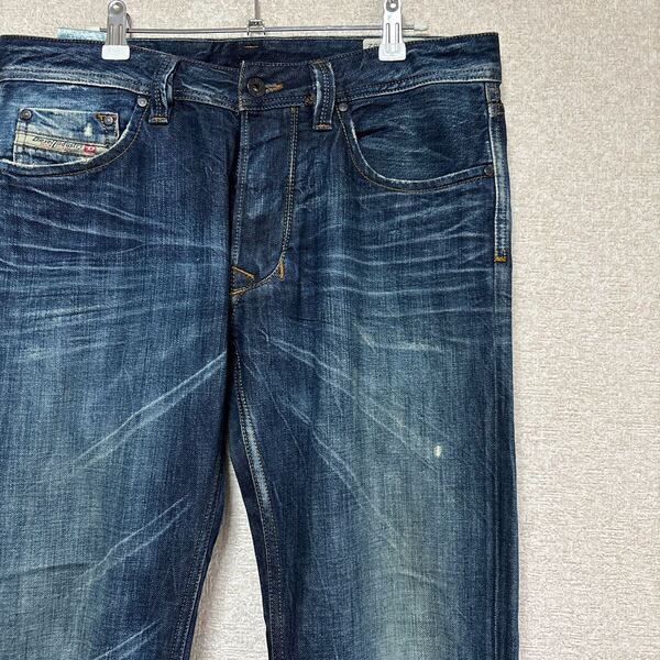 【状態◎】 DIESEL ディーゼル ダメージ加工 ジーンズ デニム 【LARKEE】 W31L32 メンズMサイズ相当