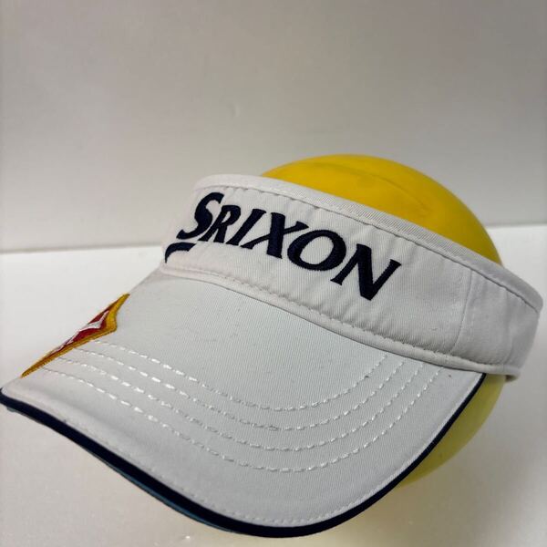 【ゴルフキャップ】 SRIXON スリクソン サンバイザー 頭周58〜60㎝前後