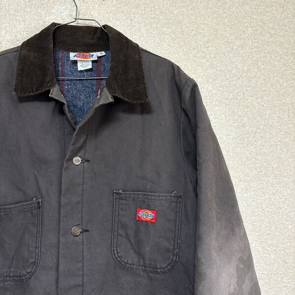 【難あり】 80s Dickies ディッキーズ ビンテージ カバーオール USA製 サイズ38 メンズLサイズ相当