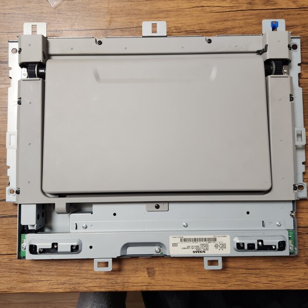 修理します 開閉不良OK★新品ケーブルに交換します E52 エルグランド C26 セレナ 純正後席モニター DP11W-V3000V