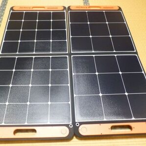 IP65防水 100W ソーラーチャージャー 折りたたみ
