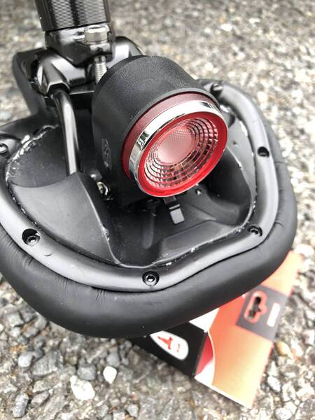 自転車用スマートテールライト 盗難防止アラーム