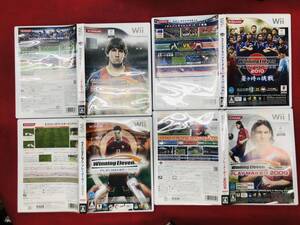 【Wii】 ウイニングイレブンプレーメーカー 2011 2010 蒼き侍の挑戦 2009 2008 即購入! 4本 セット