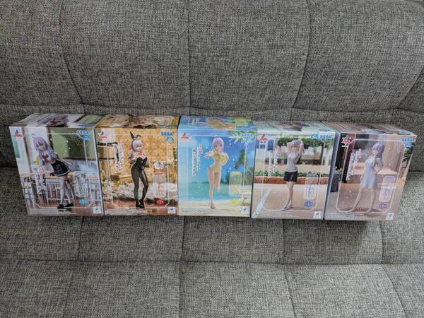 【新品未開封】時々ボソッとロシア語でデレる隣のアーリャさん Luminasta 5種セットフィギュア