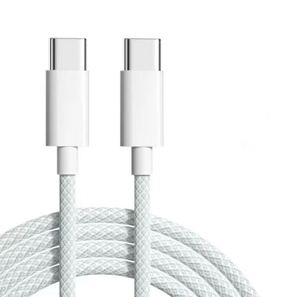 高速充電対応 USB タイプC ケーブル 1メートル Type-C USBC 60W 急速充電 USB-C 断線しにくい 丈夫 iPhone Android MacBook
