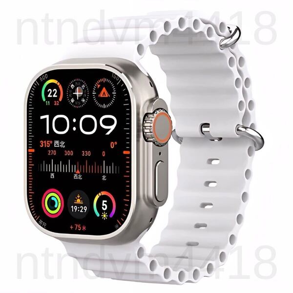 新品 Apple Watch Ultra 代替品 スマートウォッチ 大画面 2.09インチ ultra 2 通話 スポーツ 血中酸素 心拍数 睡眠 健康管理 Android 対応
