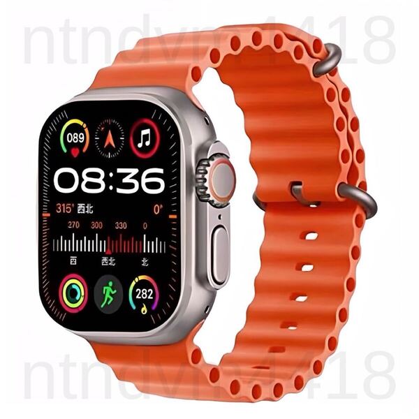 【2025新機能】Apple Watch Ultra 代替品 スマートウォッチ 大画面 2.09インチ 通話.スポーツ 血中酸素 心拍数 睡眠 健康管理 Android 対応