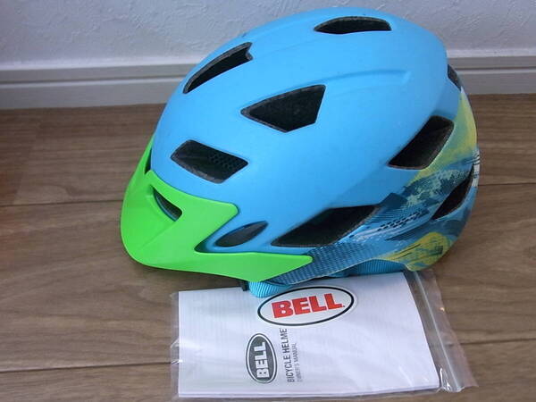 送料無料 中古品 ●BELL SIDETRACK ヘルメット Yサイズ ● 50cm - 57cm キッズ 子供 自転車 ベル
