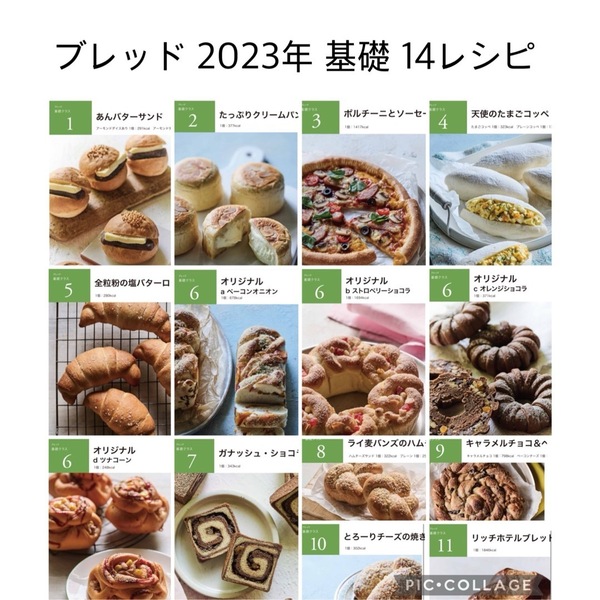 abcクッキング ブレッド 2023年基礎全種類14枚セット