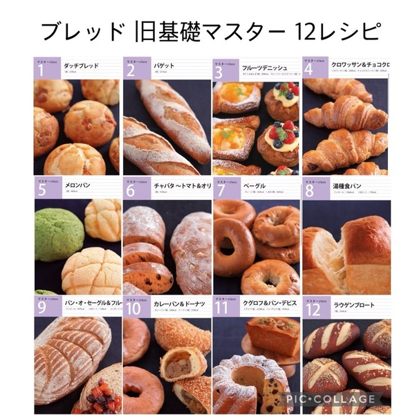 abcクッキング ブレッド旧マスター全種類12枚セット