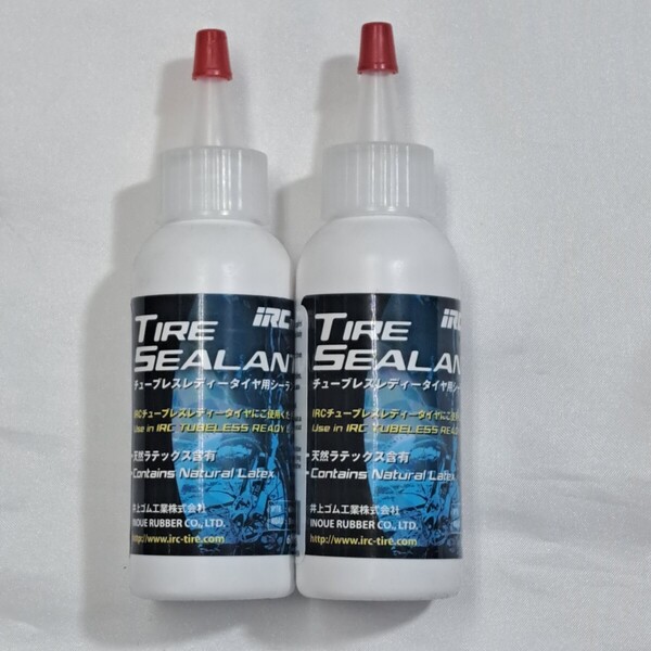 iRC チューブレスレディータイヤ用シーラント 60ml 2本set
