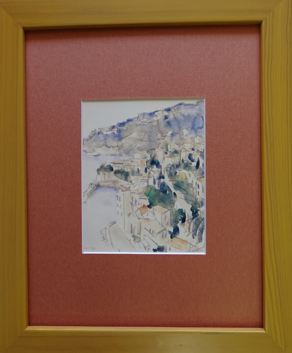 Amazon.co.jp: 東郷青児『婦人像』美術印刷複製画 人物画 美人画