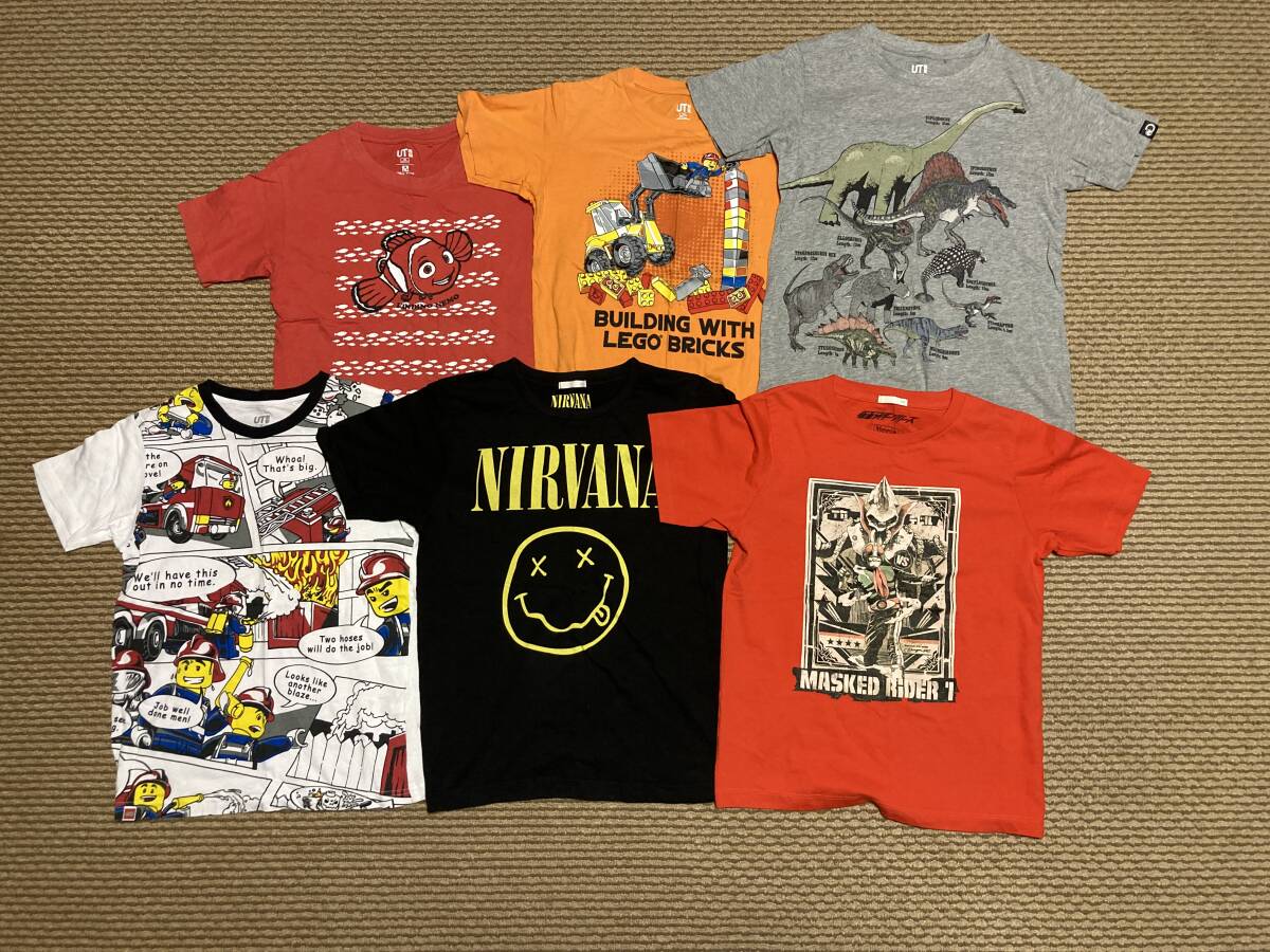 バンドtシャツ/GU/ユニクロ /ニルヴァーナ/ミッキー etc /XL 10枚 Yahoo!オークション -「ニルヴァーナ tシャツ ユニクロ」の落札