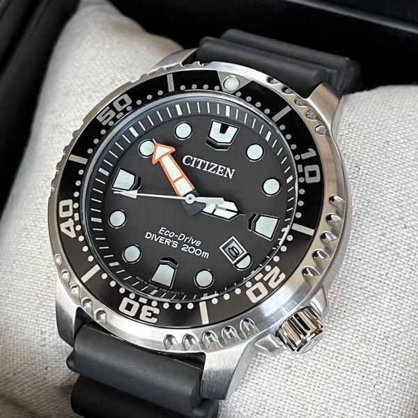 【美品】シチズン プロマスター BN0156-05E ダイバーズウォッチ