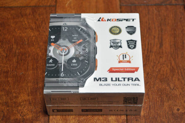 未使用 未開封 新品 KOSPET Tank M3 Ultra Special Edition Smart Watch スマートウォッチ