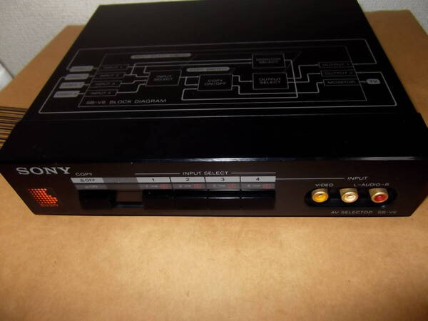 即決★ SONY コンポジットAVセレクター4入力 SB-V6 ソニー
