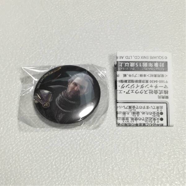 スクエニカフェ限定 缶バッジ FF15 ver.3 レギス FINAL FANTASY XV ピンバッジ ファイナルファンタジーXV