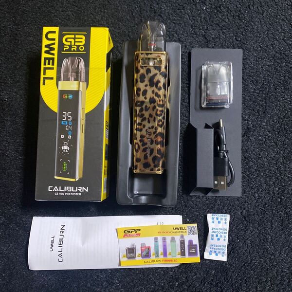 704a2811☆ 【正規品】Caliburn G3 Pro Pod 電子タバコ カリバーン G3 プロ スターターキット 1000mAhバッテリー POD型