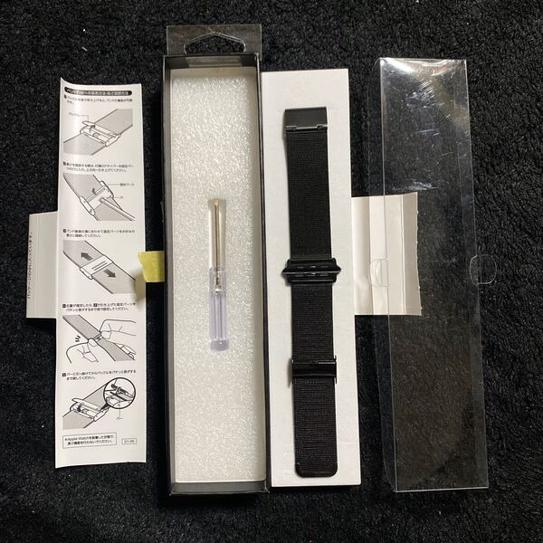 705a1208☆ エレコム Apple Watch (アップルウォッチ) バンド 49mm 45mm 44mm 42mm ブラック AW-44BDSSMBK