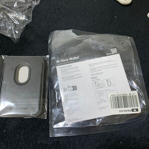 705t2623☆ Sinjimoru Magsafe対応 ヴィーガンレザーカードウォレット、強力磁力 3枚収納
