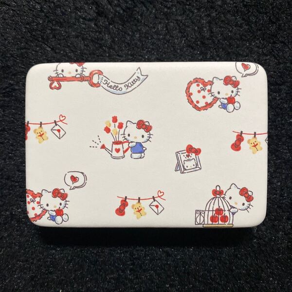 705a2527☆ マリモクラフト サンリオキャラクターズ アクセサリーケース ハローキティ W10×H6.8×D2cm SRTZ-118