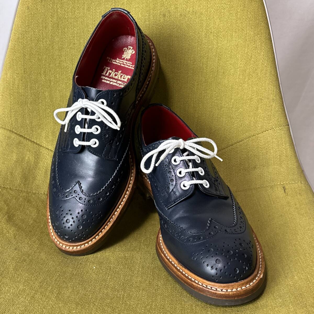 Tricker's バートン ネイビー UK7 2025年最新】Yahoo!オークション -トリッカーズ バートン