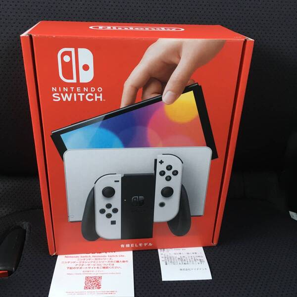 【新品未開封】保証付き Nintendo Switch 本体 有機EL ニンテンドースイッチ 任天堂 HEG-S-KAAAA ホワイト 送料無料