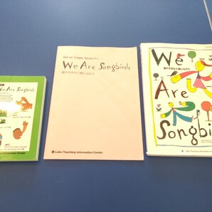 【Labo】 ラボパーティ ■We Are Songbirds 歌のすきな小鳥になろう GT7μ 教材 洋書 英語絵本 CD ラボ教育センター ■■送料込 即決■■